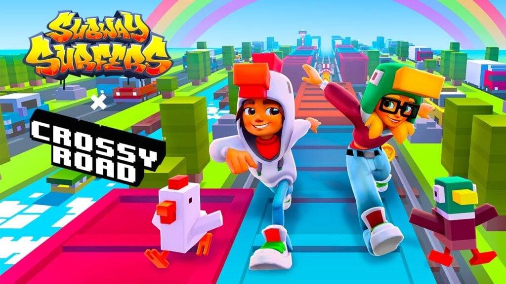 Subway Surfers en Crossy Road Set voor spannende crossover!
