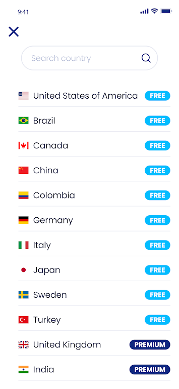 Metro VPN Tangkapan skrin 2