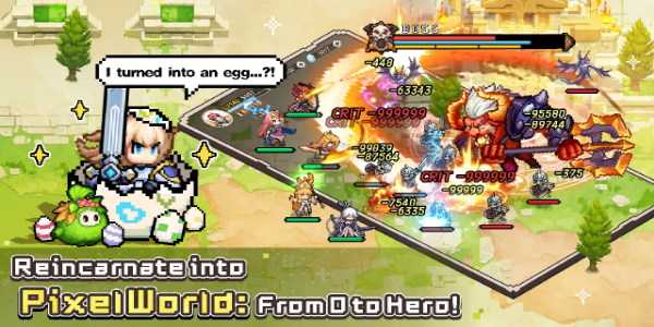 Zero to Hero: Pixel Saga Captura de pantalla 1