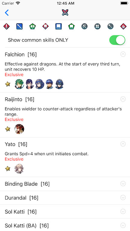 Builder for FEH Zrzut ekranu 4
