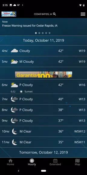 KCRG-TV9 First Alert Weather ภาพหน้าจอ 3