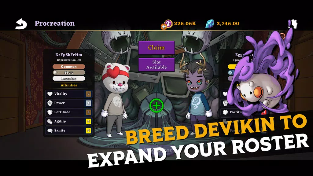 Devikins: RPG/ NFT/Crypto Game स्क्रीनशॉट 3