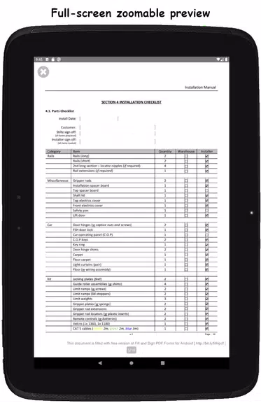 Fill and Sign PDF Forms Tangkapan skrin 4