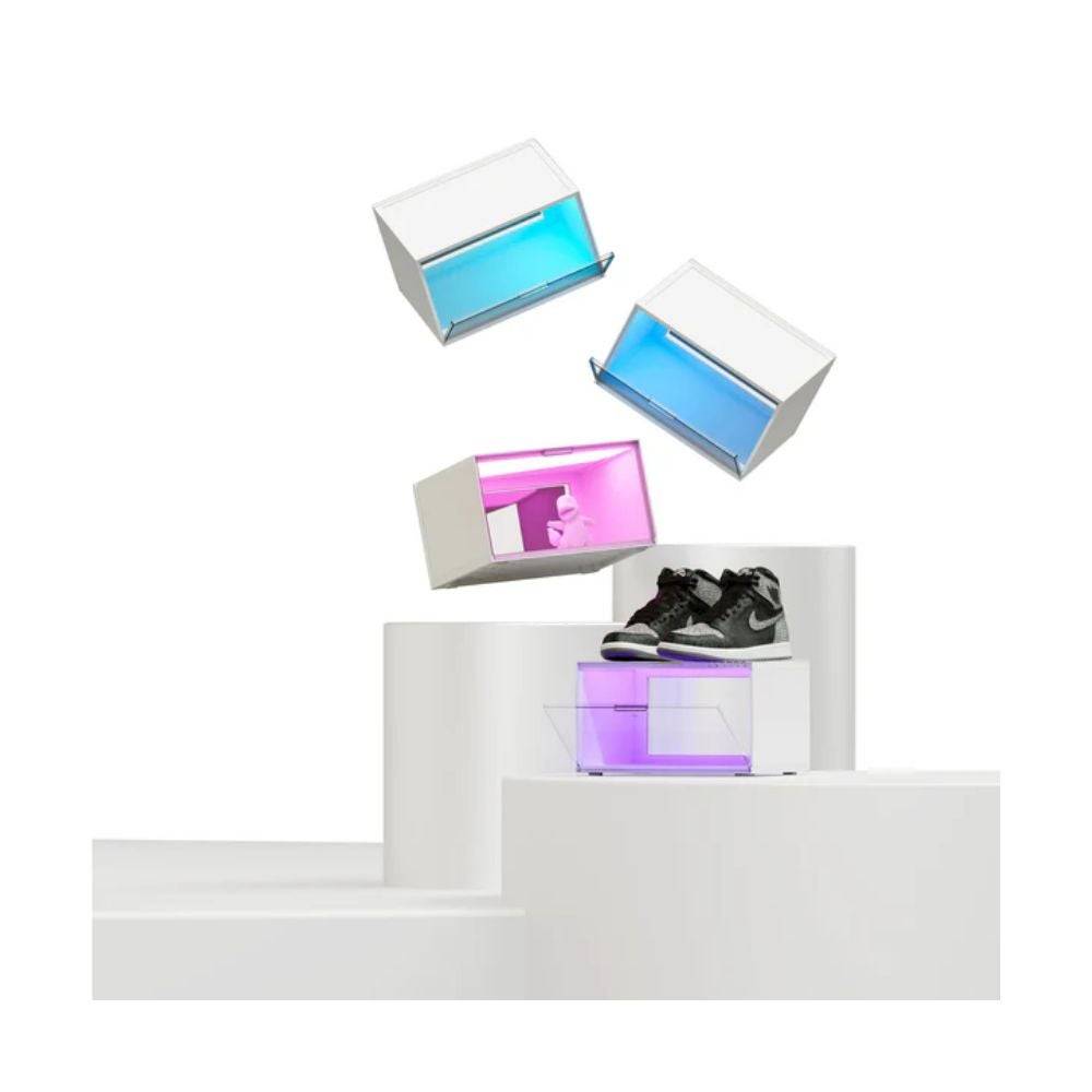 LED display cases