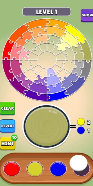 Schermata Color Merge Puzzle 1