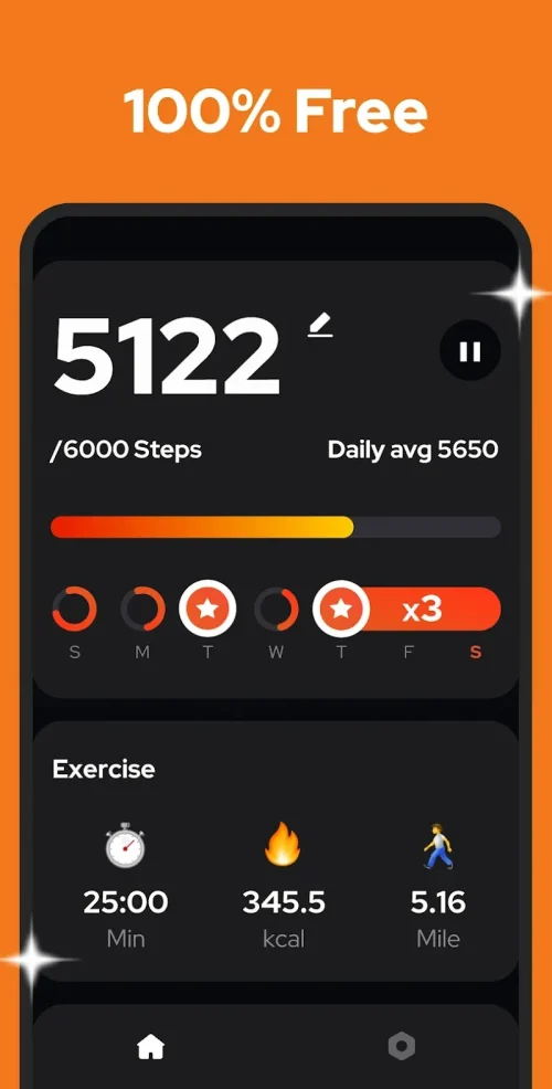 Step Counter - Pedometer Ekran Görüntüsü 1