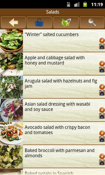 Delicious Recipes Captura de pantalla 2