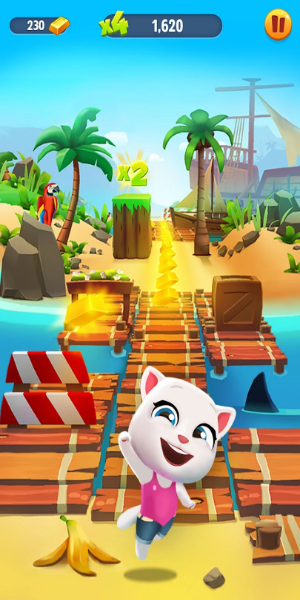 Talking Tom Gold Run Captura de pantalla 3