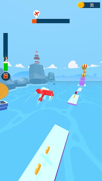Schermata Flying Far Mod 3