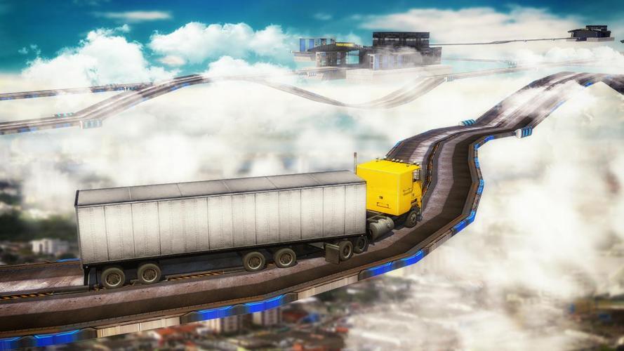 Impossible 18 Wheeler Truck Dr Captura de tela 2