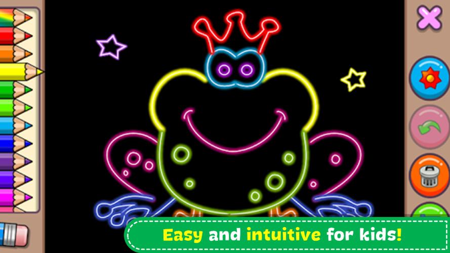 Princess Coloring Book & Games Screenshot 2