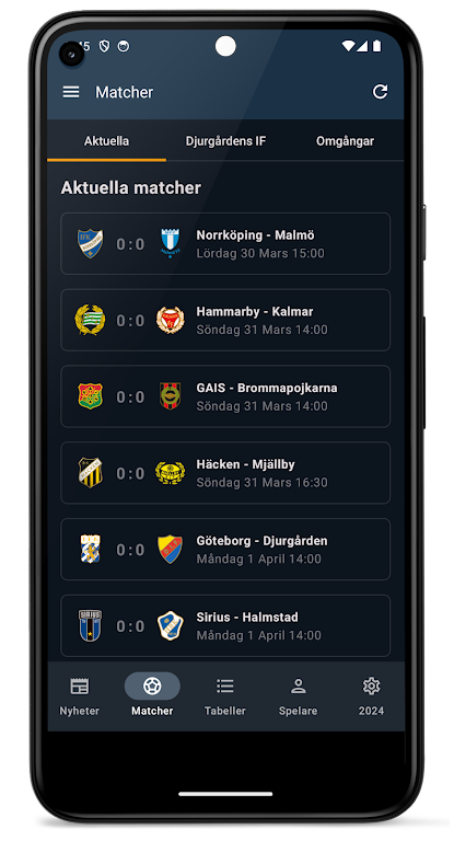 Allsvenskan 2024 Capture d'écran 4