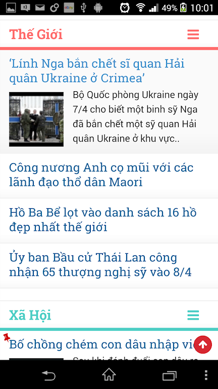XaLuan Doc Bao Moi Tin Tuc 24h Tangkapan skrin 4
