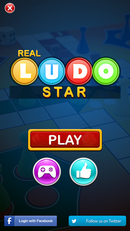 Real Ludo Star King : Board Game Ảnh chụp màn hình 1