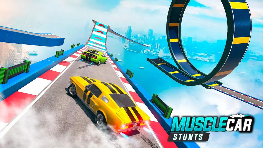 Muscle Car Stunts - Ramp Car應用截圖第3張