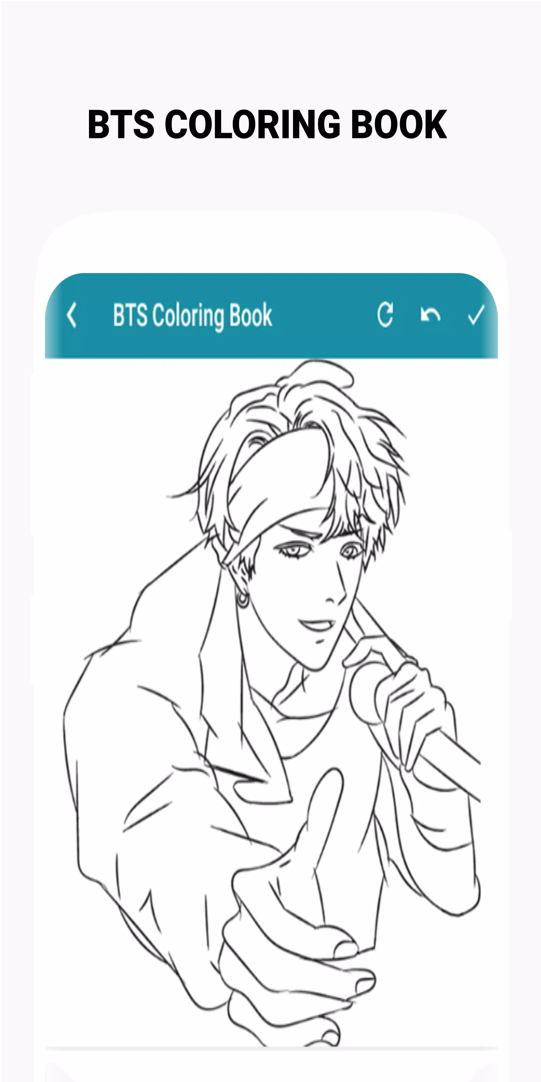 Schermata BTS Coloring Book 4