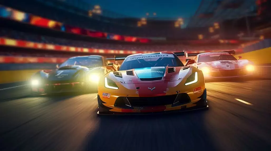 Car Drift 3D Racing track ภาพหน้าจอ 1