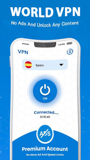 World VPN ဖန်သားပြင်ဓာတ်ပုံ 1