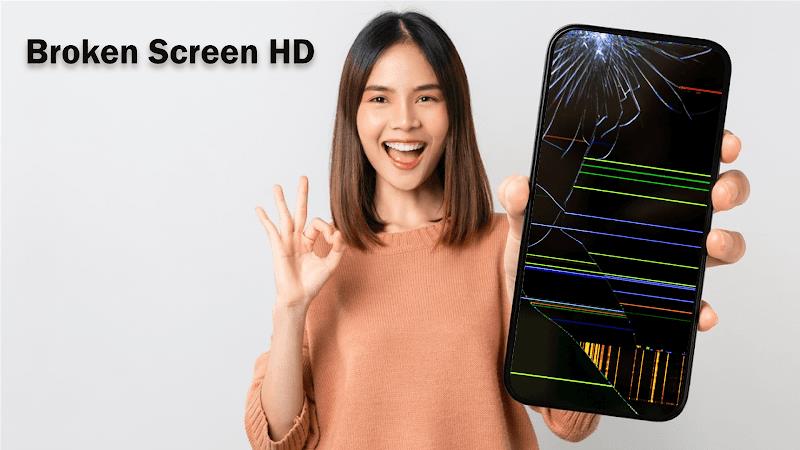 Schermata Broken Screen 4K Pranks Funny 3