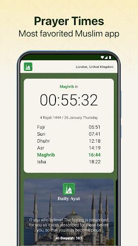 Namaz: Prayer Times & Qibla Screenshot 1