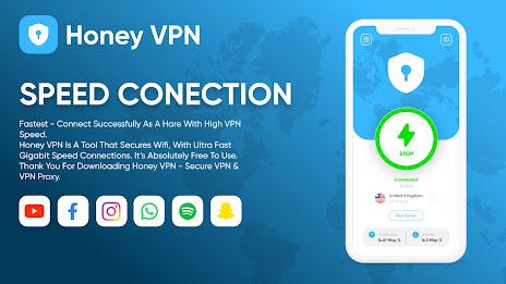 Honey VPN - Fast & Secure應用截圖第2張
