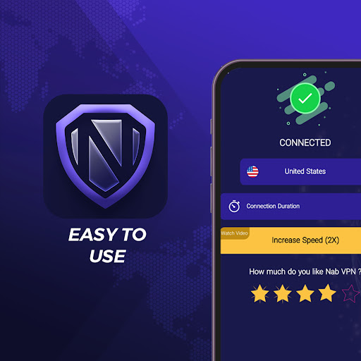 Nab VPN - Fast & Proxy Tangkapan skrin 3