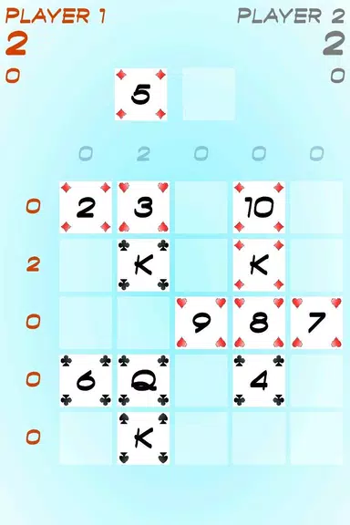 Crossy Poker - 5x5 cards fight ဖန်သားပြင်ဓာတ်ပုံ 1