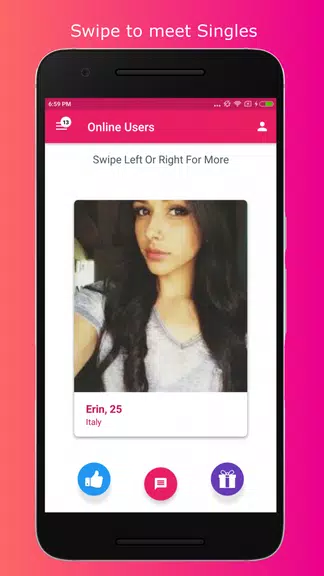 Stranger Chat And Date - Online Random Chat Rooms Tangkapan skrin 2