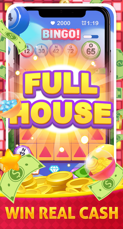 Bingo of Cash Win Real Money Capture d'écran 1