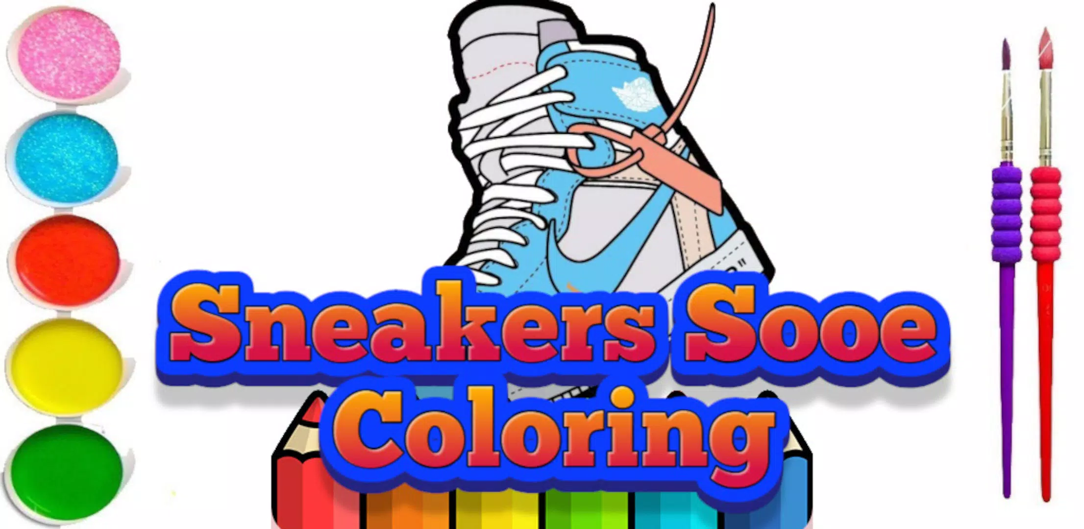 Coloring Sneaker Craft Captura de tela 1