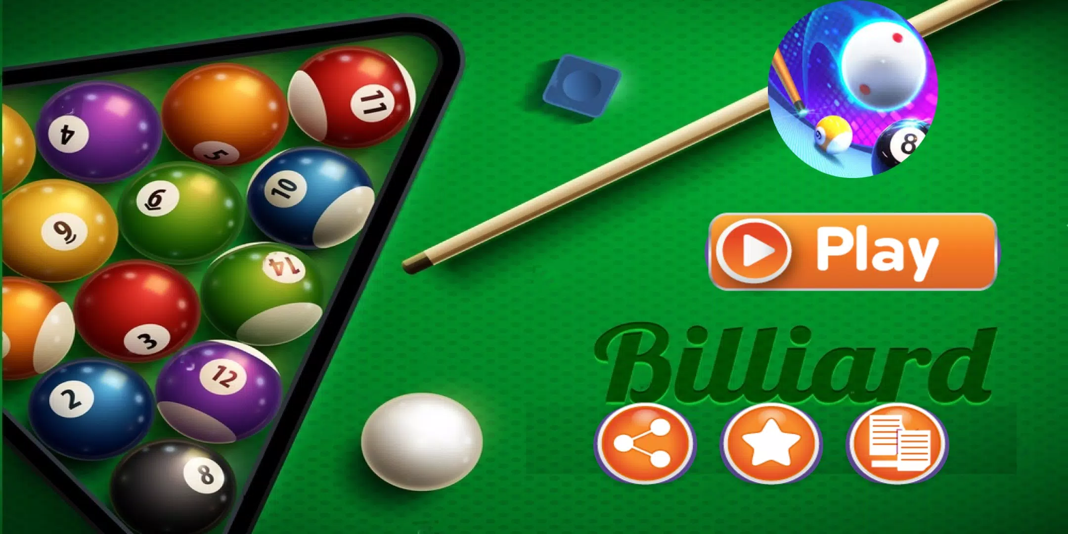 8 Ball Billiards Tangkapan skrin 1