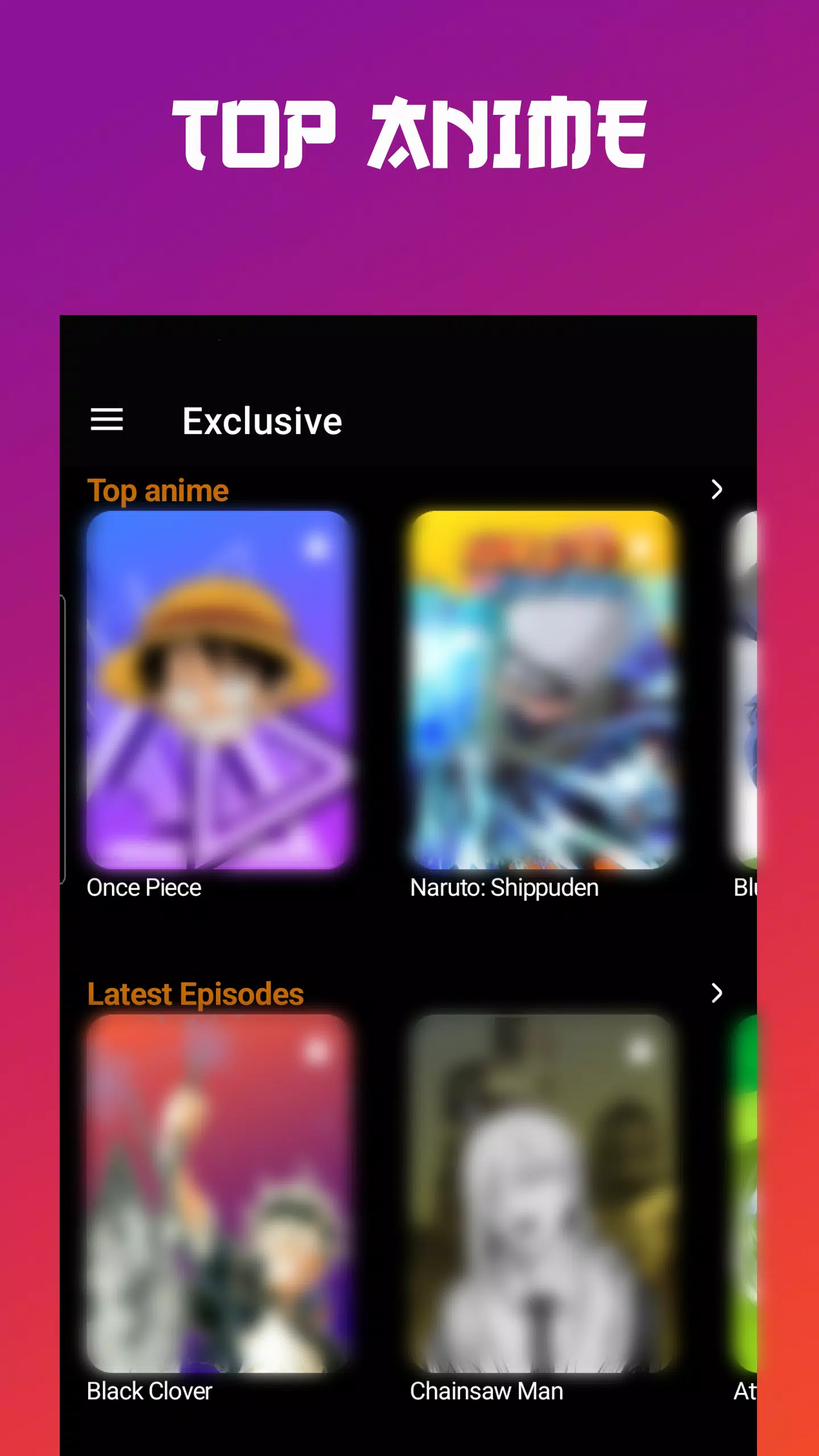 Anime tv - Anime Watching App應用截圖第1張