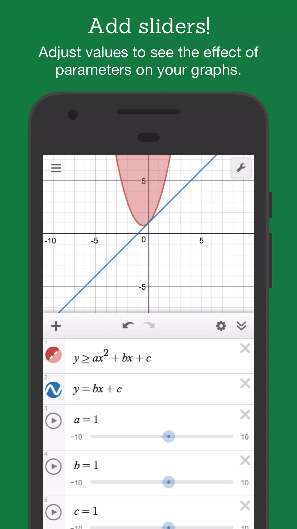 Desmos 그래핑 계산기 스크린샷 3