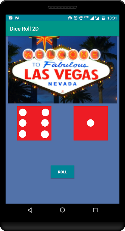 Dice Roll 2d ဖန်သားပြင်ဓာတ်ပုံ 1