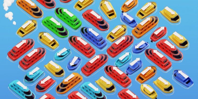 Android puzzle game 'Boat Craze Traffic Escape' now available