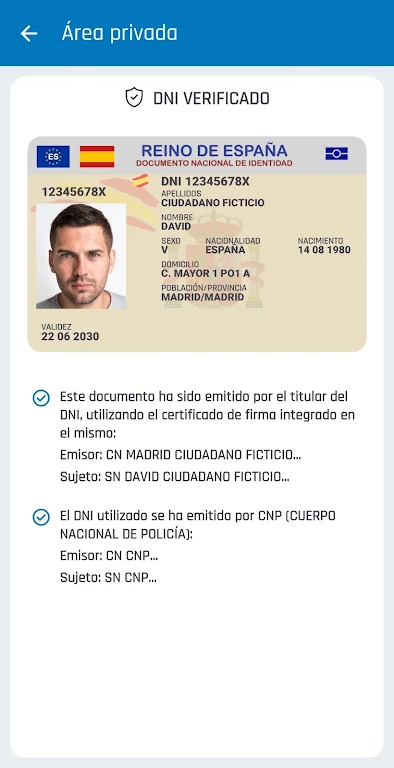 Schermata mi DNI 3