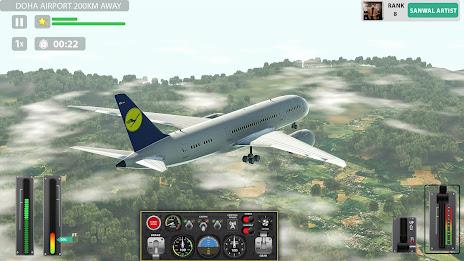 Fly Airplane flight simulator ภาพหน้าจอ 2