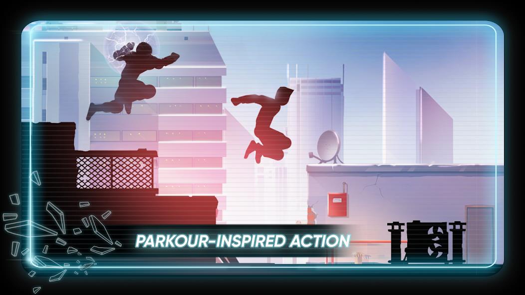 Vector: Parkour Run Mod Tangkapan skrin 1