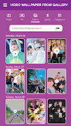 BTS Live Wallpaper Video Tangkapan skrin 3