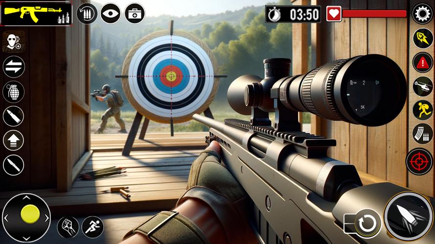 Real Target Gun Shooter Games Captura de pantalla 3