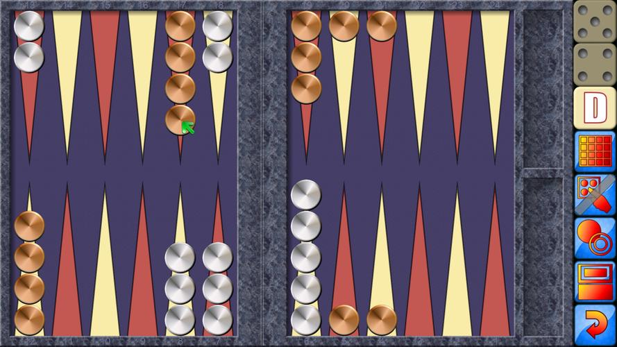 Schermata Backgammon V+ 4
