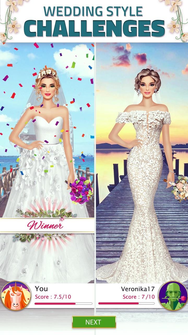Super Wedding Dress Up Stylist Ekran Görüntüsü 4