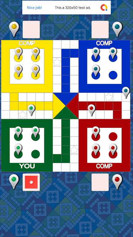Ludo Snakes And Ladders Captura de pantalla 2