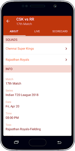 Live Cricket Score & News应用截图第4张