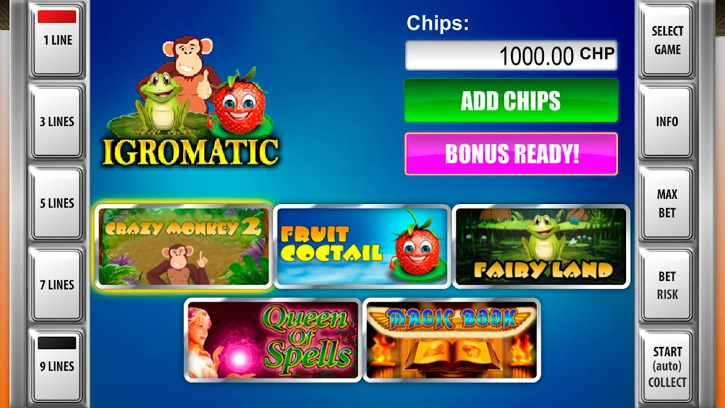 Igromatic casino slots machines Screenshot 1