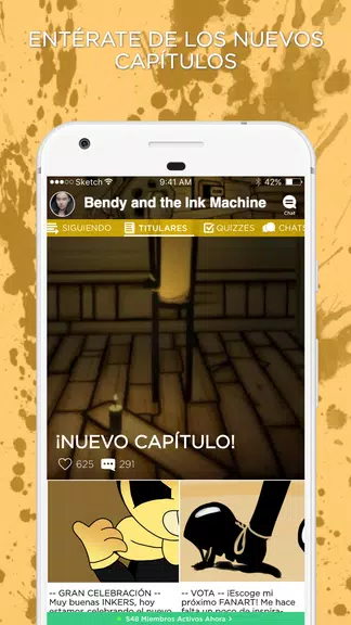 BATIM Amino para Bendy Ekran Görüntüsü 1