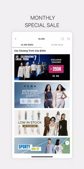 BIDU - Fashion & Shopping Captura de tela 3