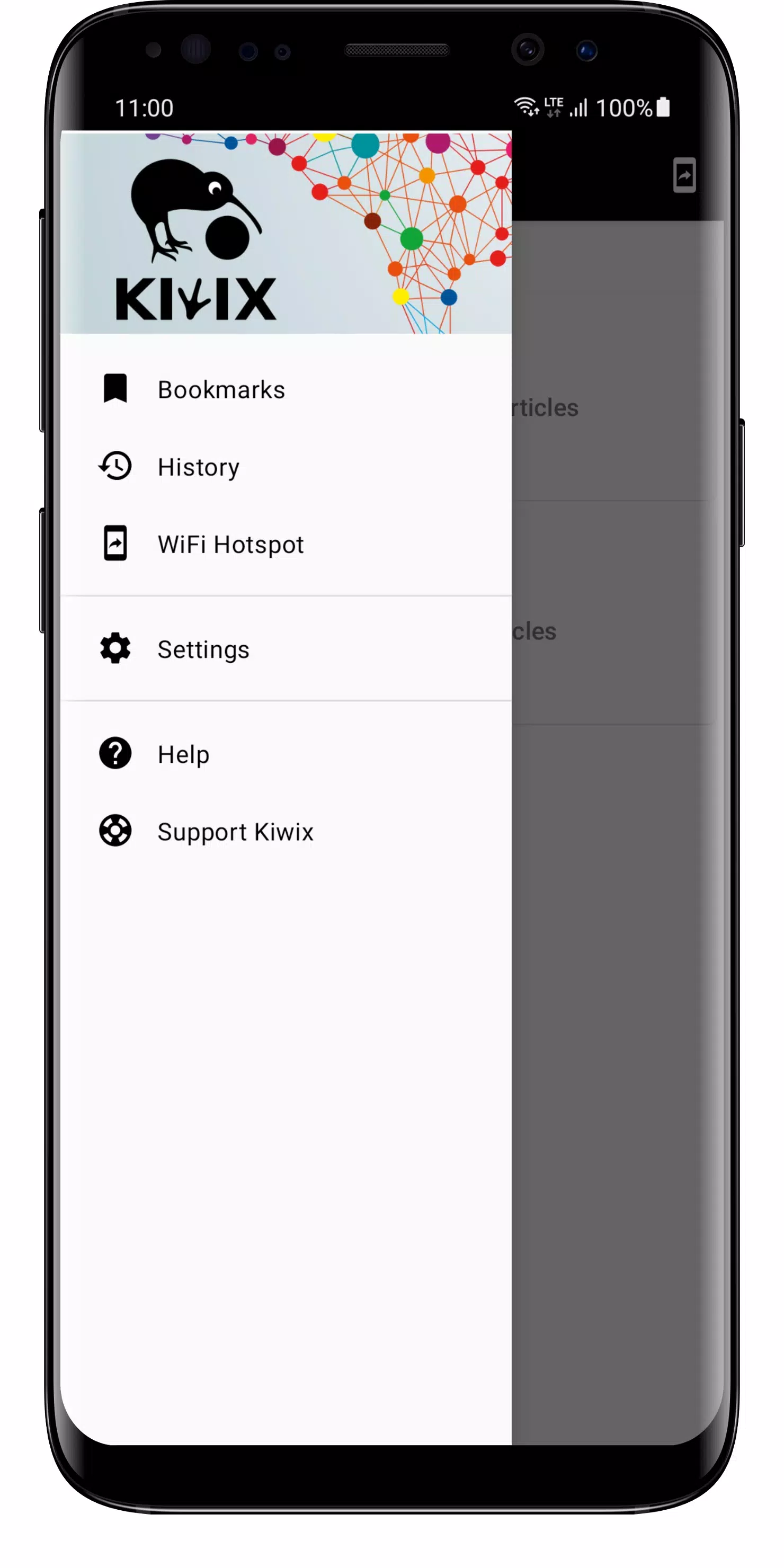 Kiwix 스크린샷 4