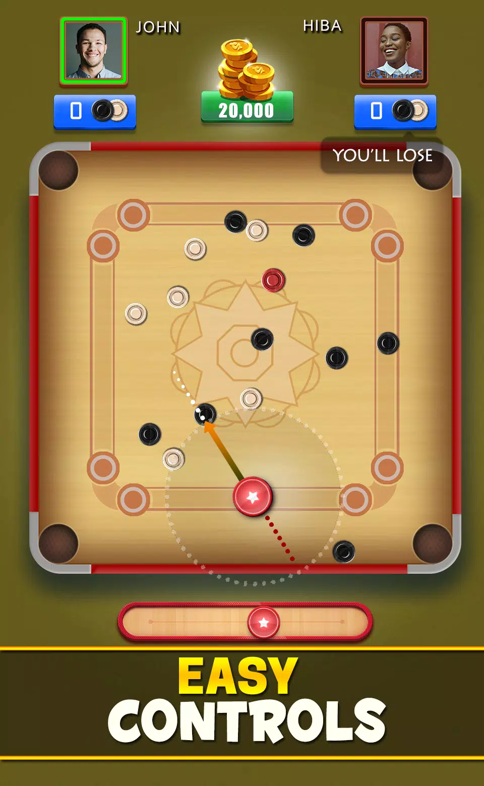 Carrom Club Captura de tela 2