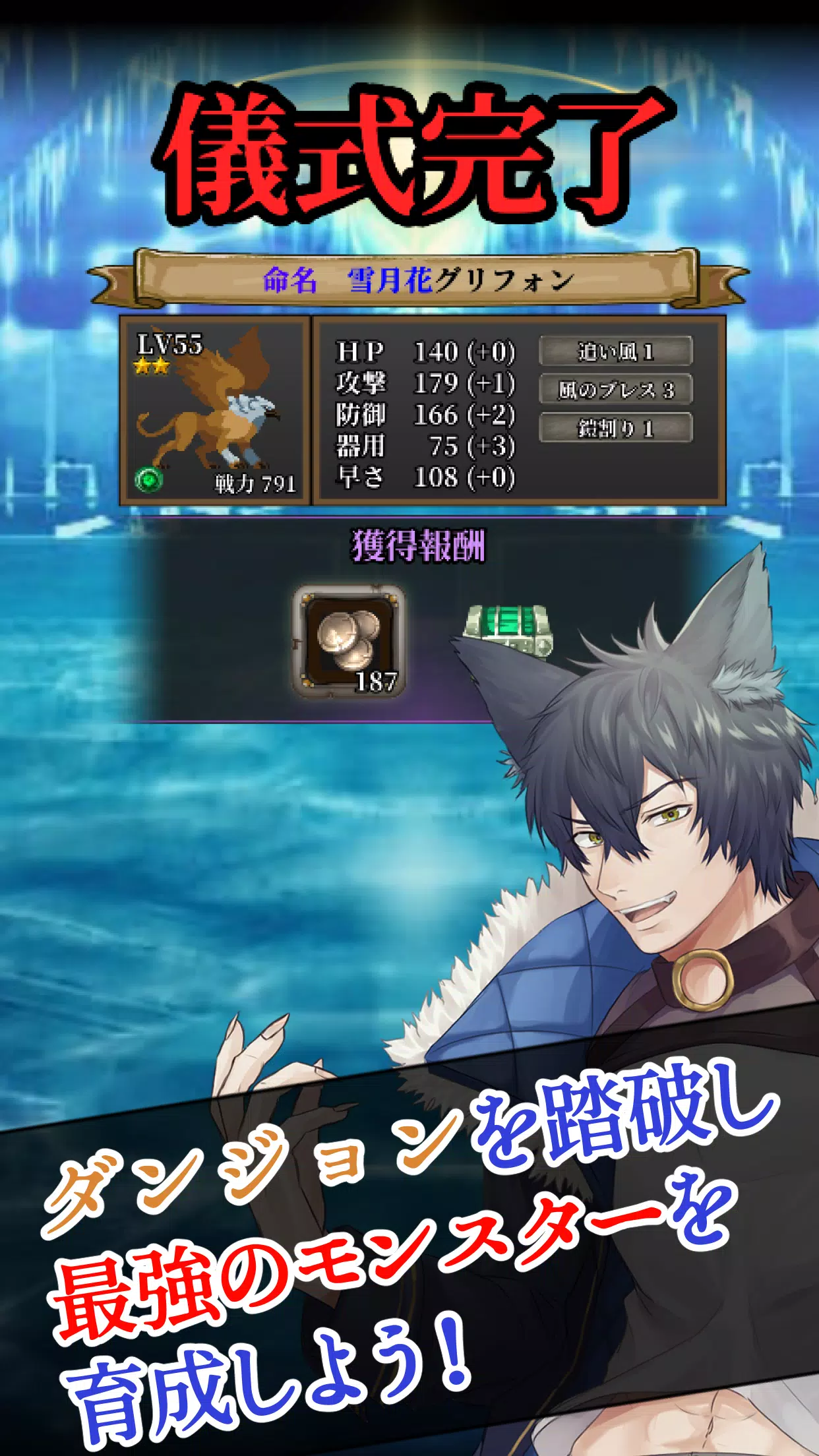 Schermata 錬魂のレナフィーネ：やりこみモンスター育成ＲＰＧ 2